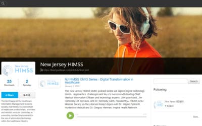 Listen Now: e4 Jim Hennessy Cohosts New Jersey HIMSS CMIO Podcast on Digital Transformation