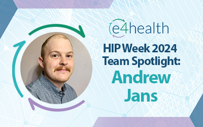 [HIP Week 2024] e4health Team Member Spotlight: Andrew Jans
