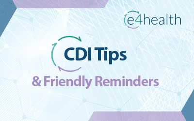 CDI Tips & Friendly Reminders: HIV Disease/AIDS