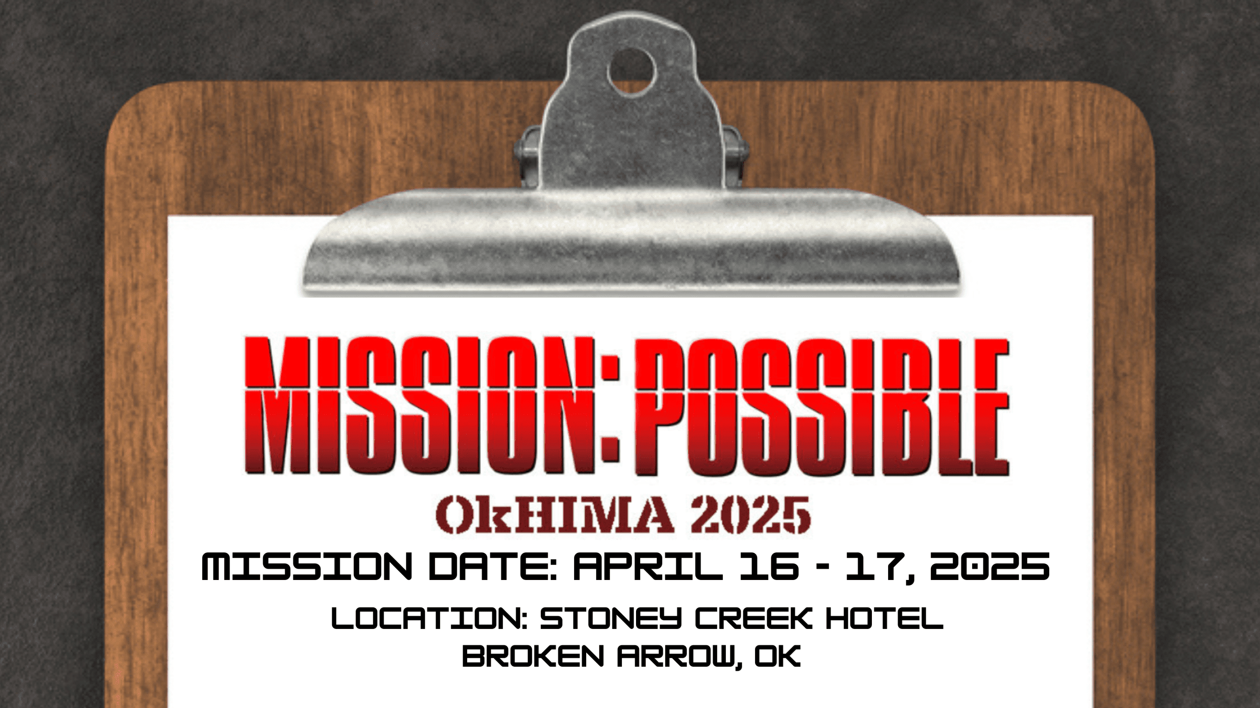OkHIMA Annual Meeting Logo