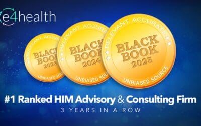 e4health Named #1 HIM Advisory & Consulting Firm by Black Book™ for Third Consecutive Year