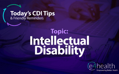 CDI Tips: Intellectual Disability