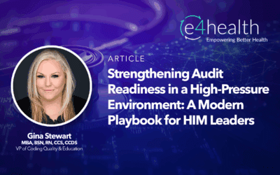 Strengthening Audit Readiness in a High-Pressure Environment: A Modern Playbook for HIM Leaders