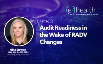 Audit Readiness in the Wake of RADV Changes