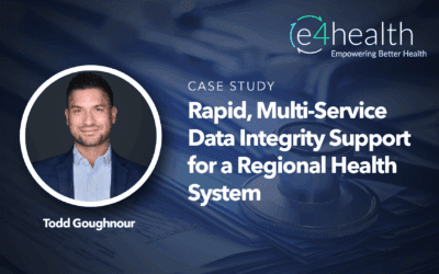 Case Study: Rapid, Multi-Service Data Integrity Support for a Regional Health System