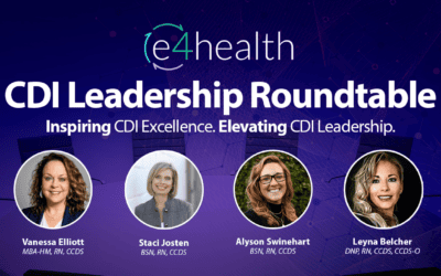 Register for the e4health CDI Leadership Roundtable
