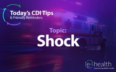 CDI Tips: Shock